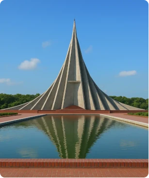 Office building in Dhaka, Bangladesh.